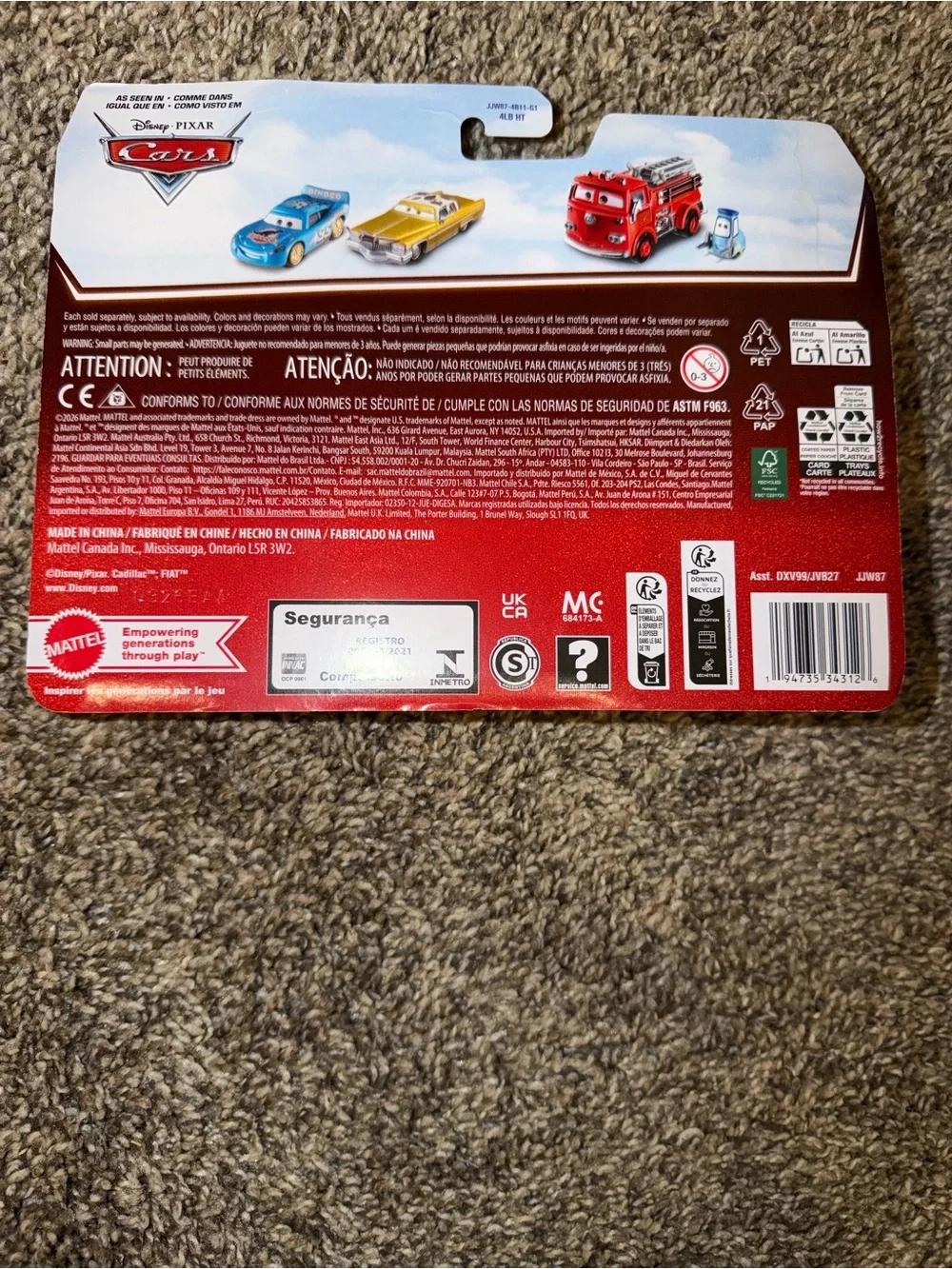 Disney Pixar Cars 20th Anniversary BUZZ LIGHTYEAR & WOODY 2-Pack ~ Toy Story NEW